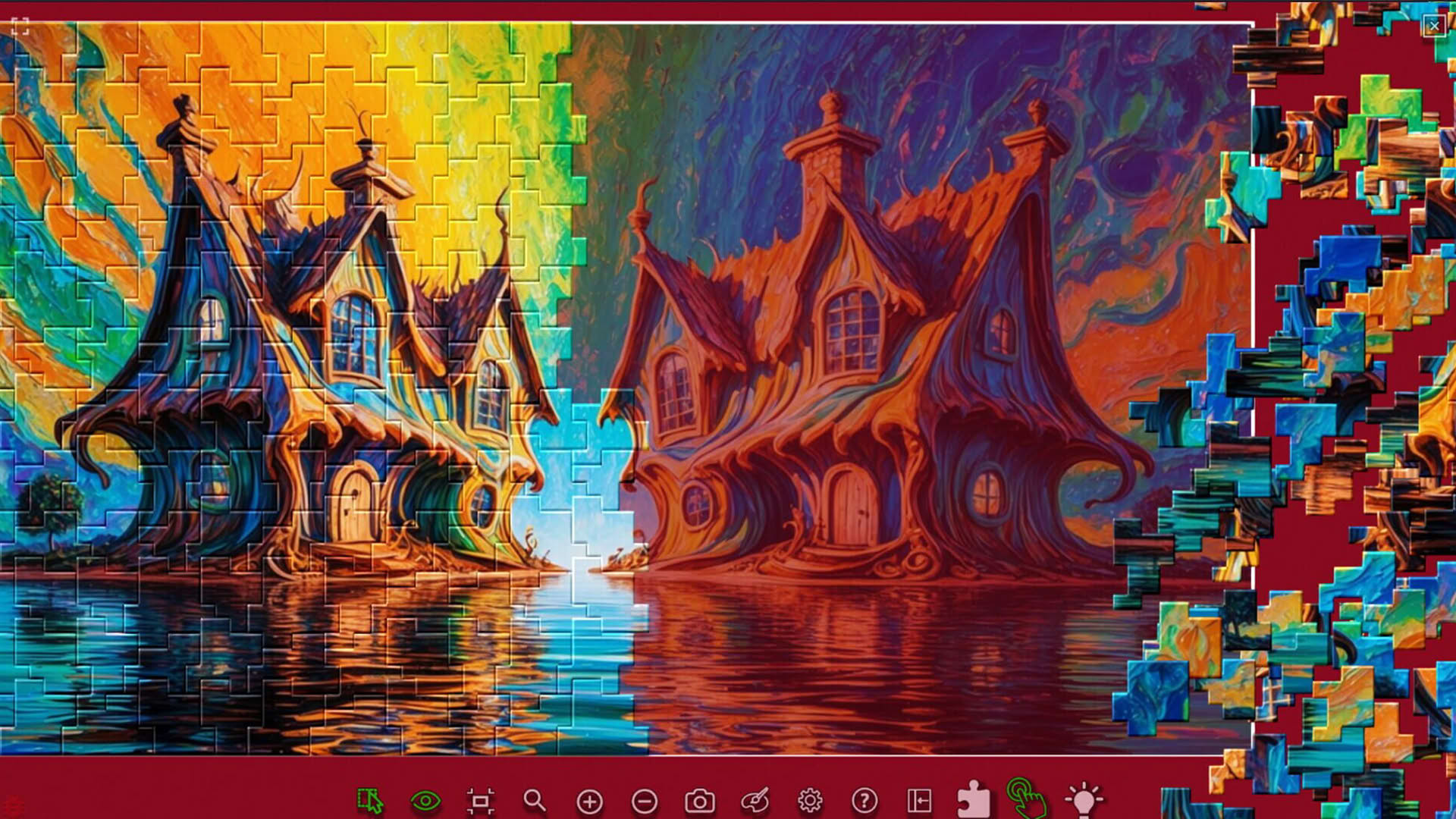 Screenshot for Master of Pieces Jigsaw Puzzle: Beautiful Nonsense 3