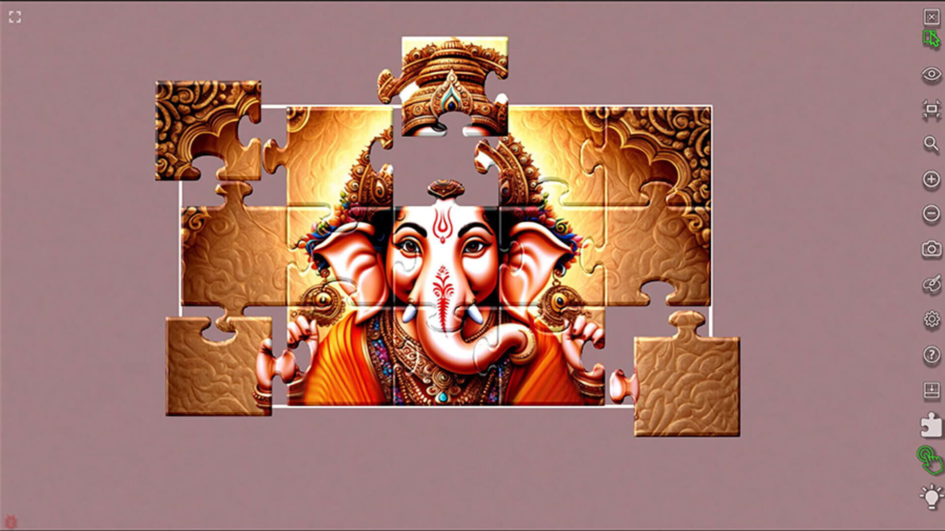 Screenshot for Master of Pieces Jigsaw Puzzle: Dreams of India