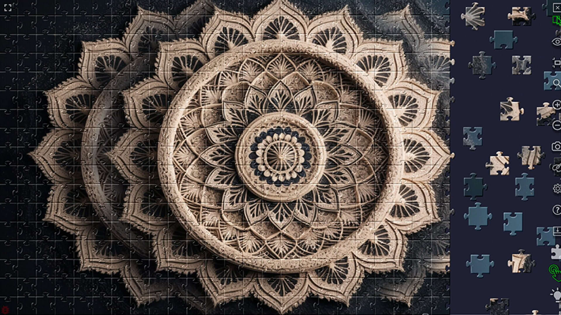 Screenshot for Master of Pieces Jigsaw Puzzle: Dreams of India