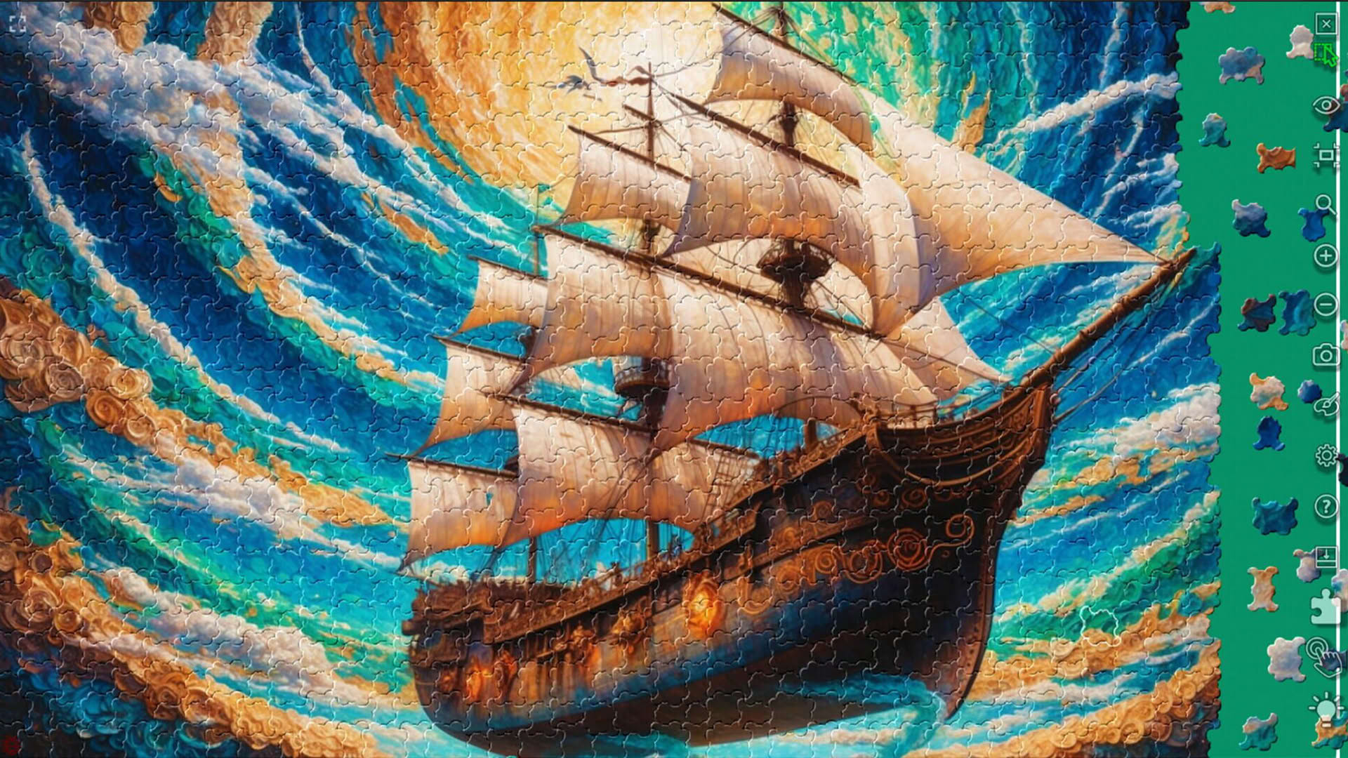 Screenshot for Master of Pieces Jigsaw Puzzle: Beautiful Nonsense 3
