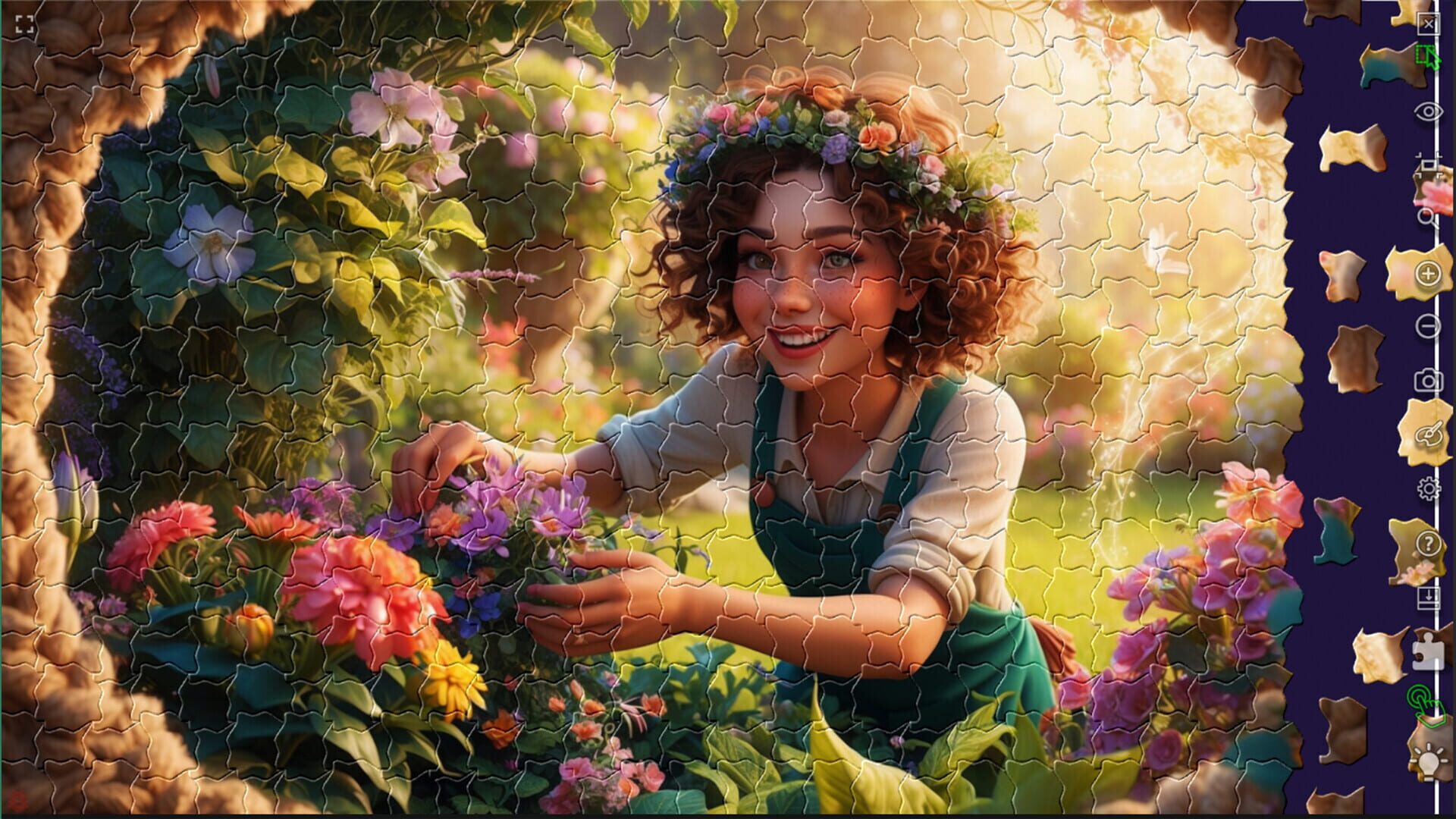 Screenshot for Master of Pieces Jigsaw Puzzle: Women's Day