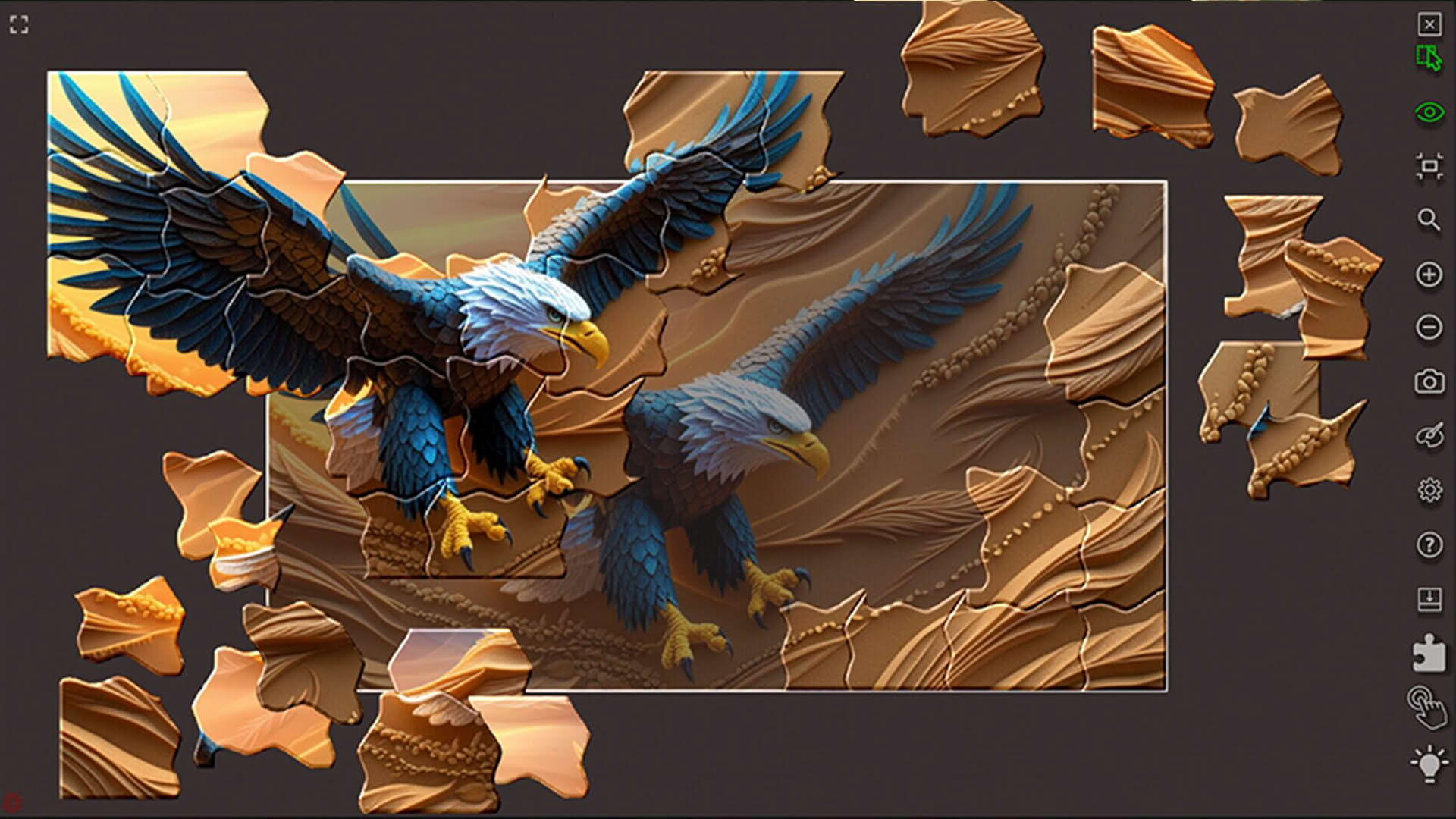 Screenshot for Master of Pieces Jigsaw Puzzle: Sand Art