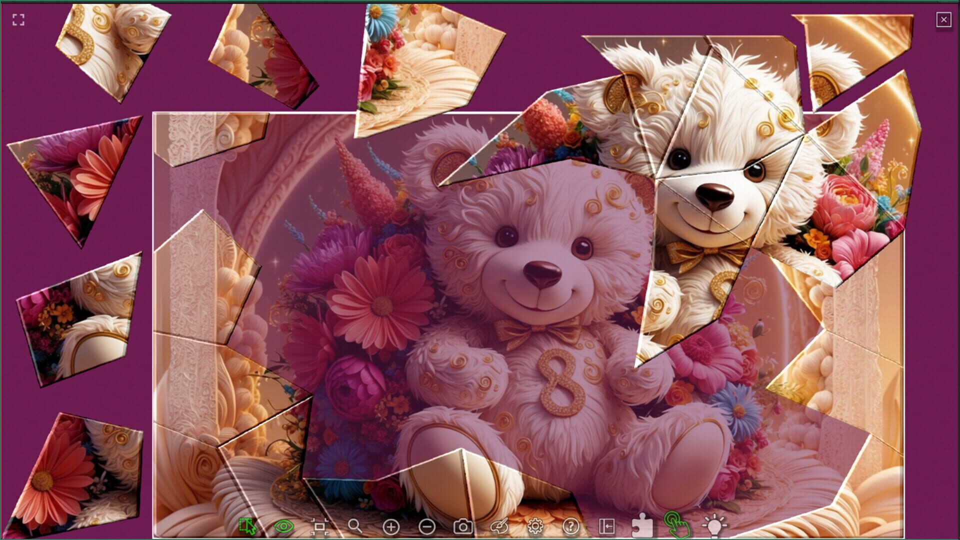 Screenshot for Master of Pieces Jigsaw Puzzle: Women's Day