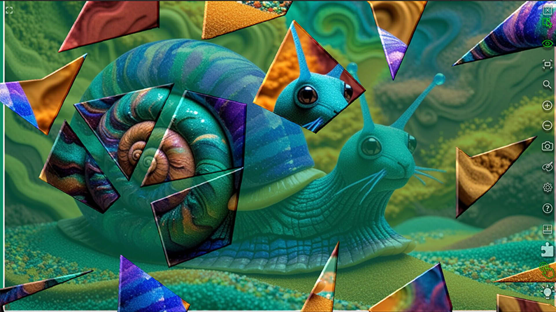 Screenshot for Master of Pieces Jigsaw Puzzle: Sand Art