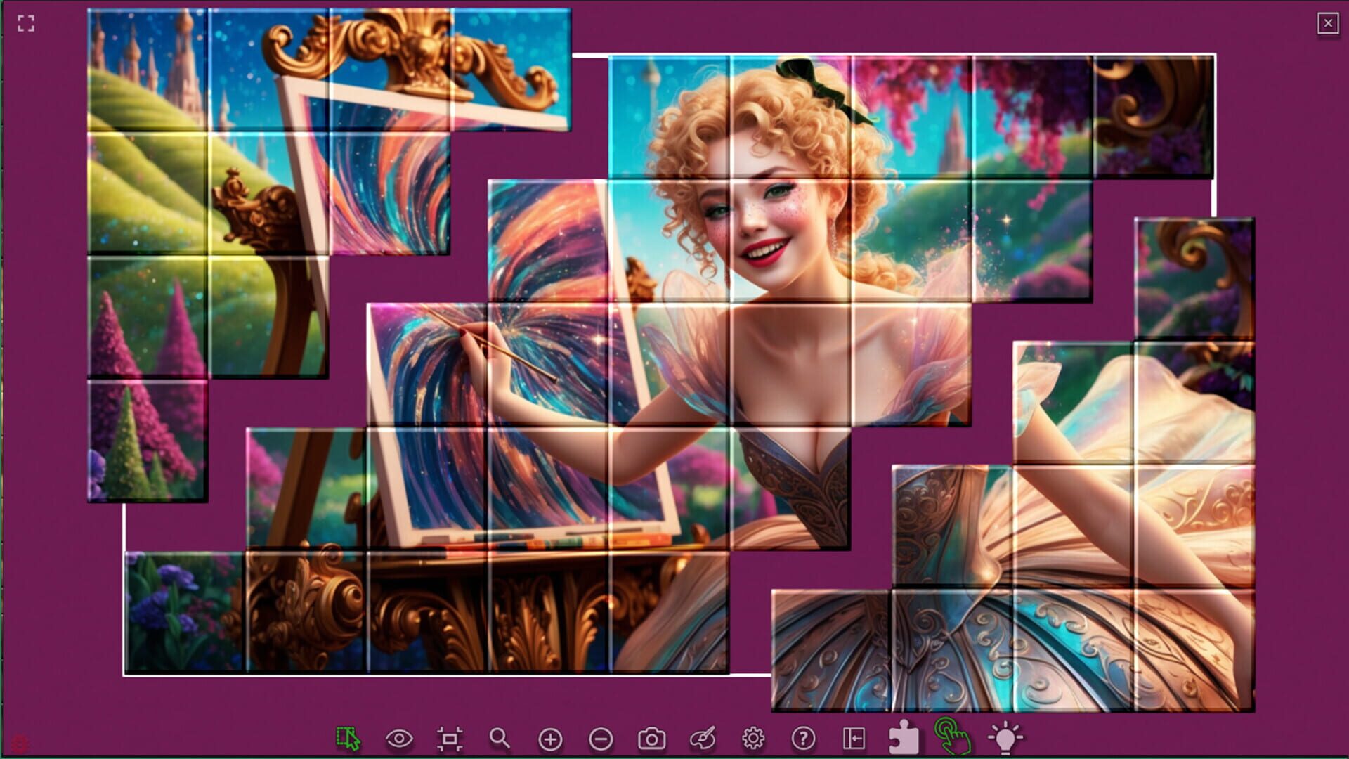 Screenshot for Master of Pieces Jigsaw Puzzle: Women's Day