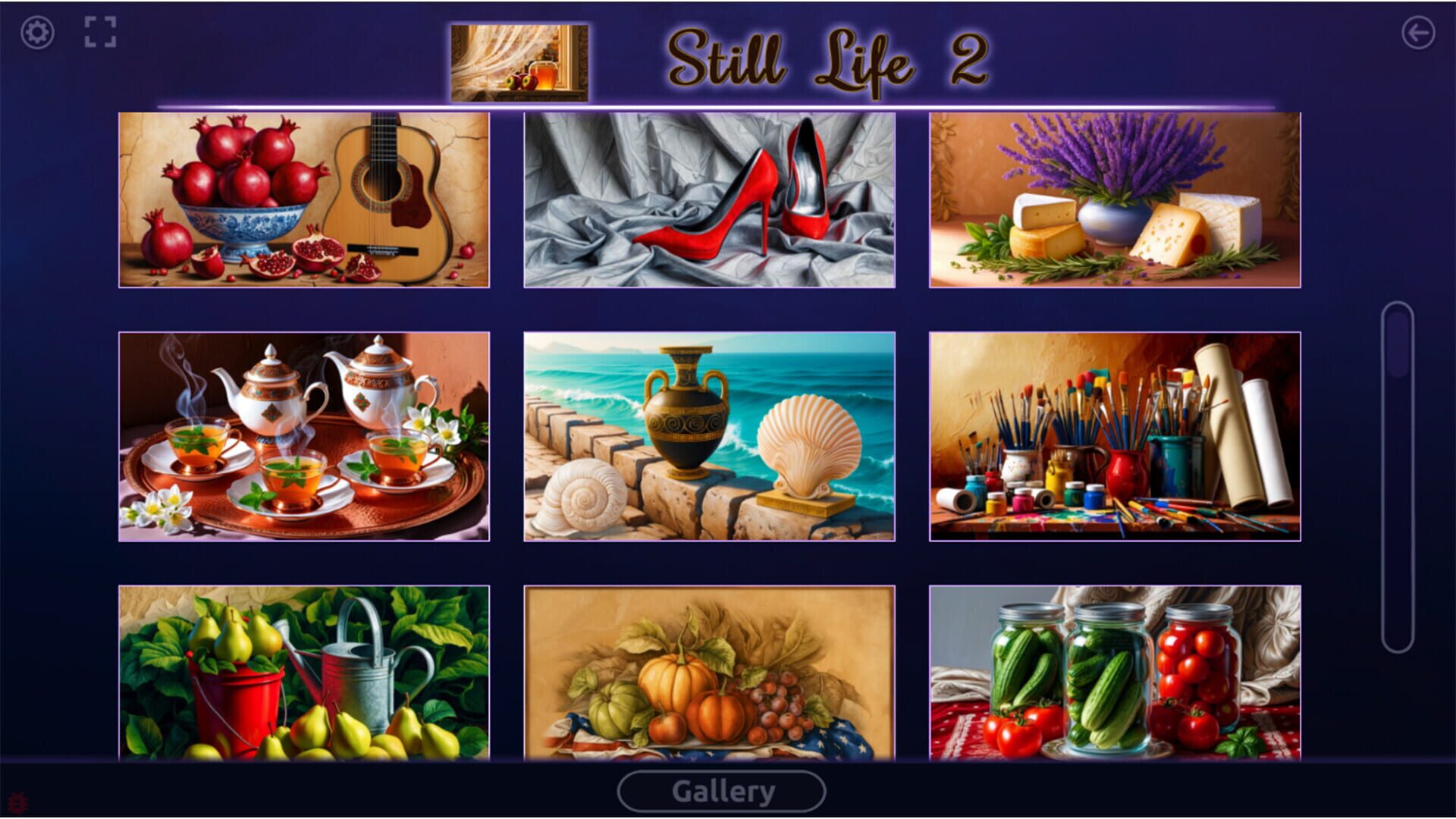 Screenshot for Master of Pieces Jigsaw Puzzle: Still Life 2