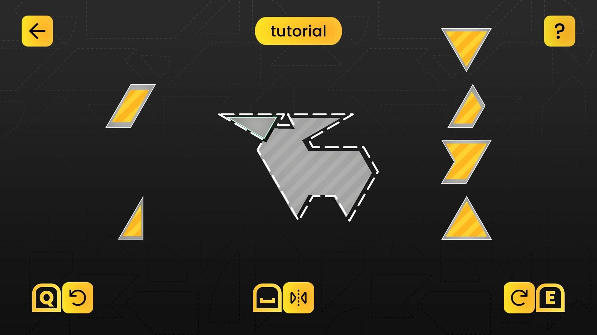Screenshot for Tangram Collection: Hexagon Puzzle Pack