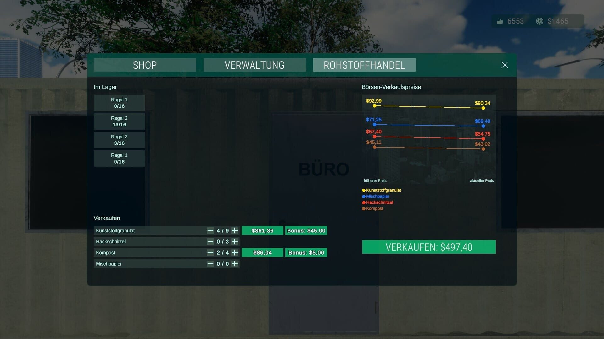 Screenshot for My Recycling Center: Resources Trading Expansion