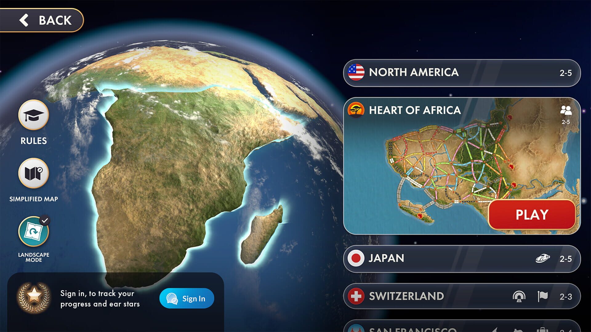 Screenshot for Ticket to Ride: Heart of Africa Expansion