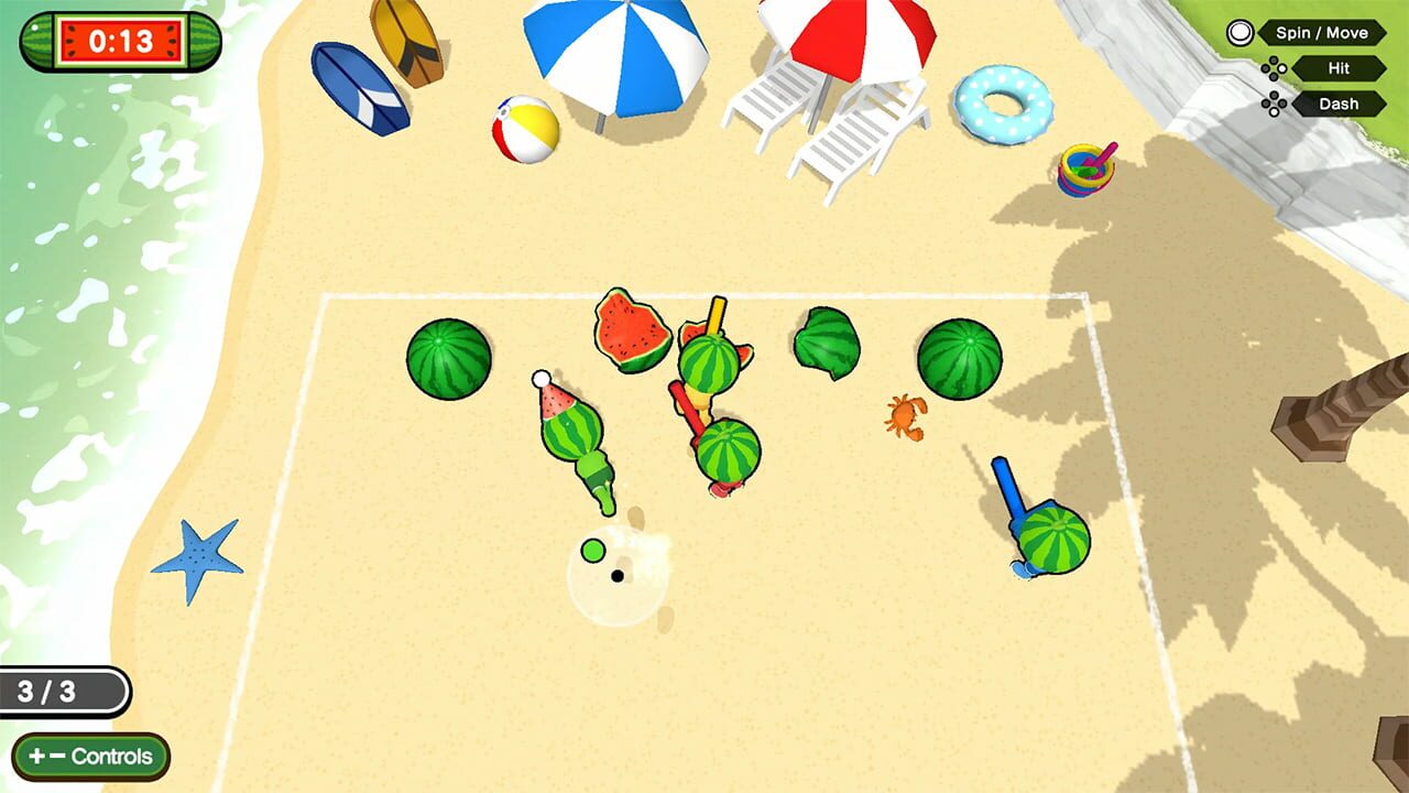 Screenshot for Hit! Spin! Watermelon Party