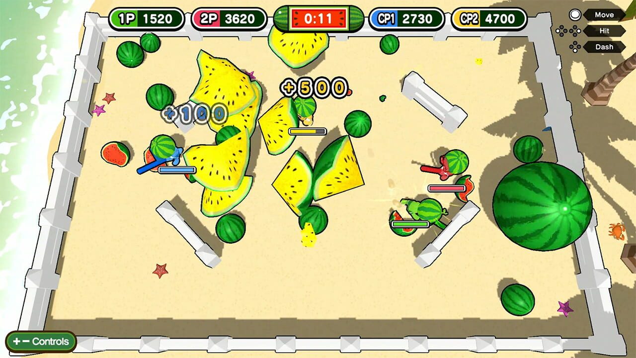 Screenshot for Hit! Spin! Watermelon Party
