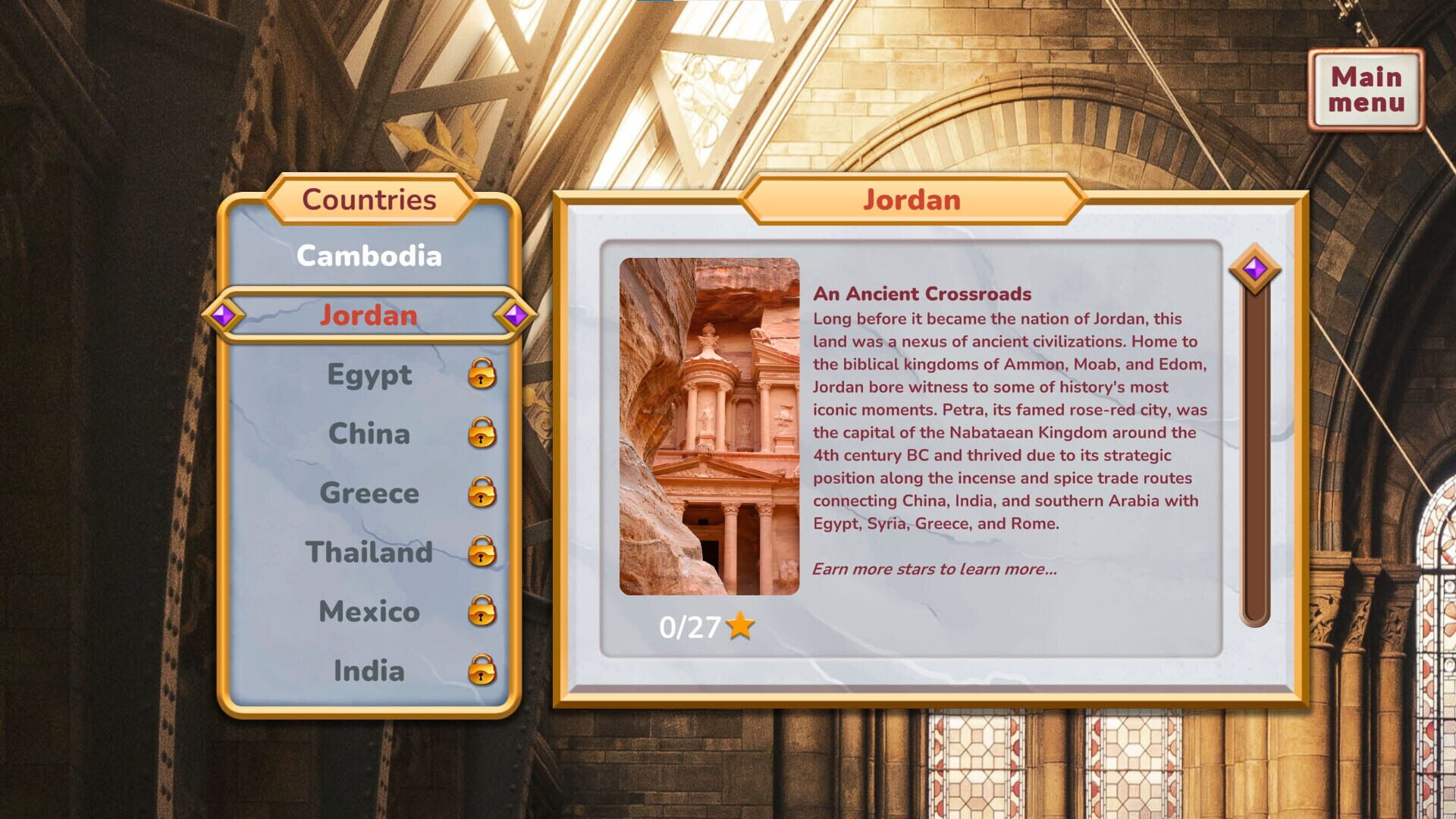Screenshot for World Wonders: Hidden Histories
