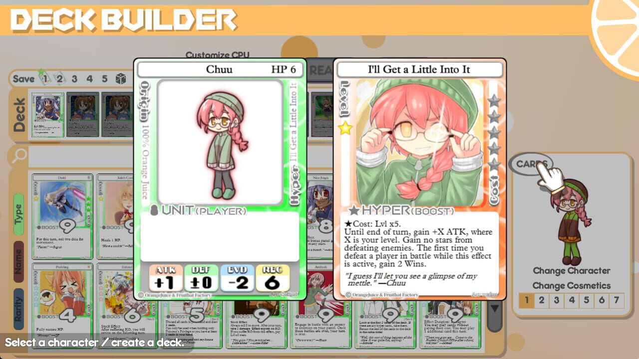 Screenshot for 100% Orange Juice: Poyo & Chuu Character Pack