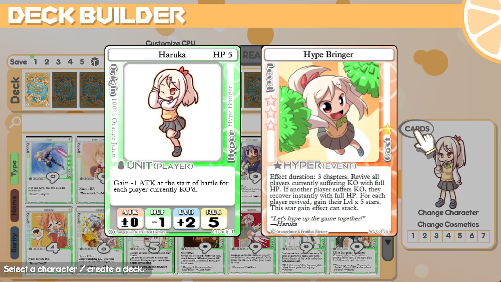 Screenshot for 100% Orange Juice: Haruka & Kanata Character Pack
