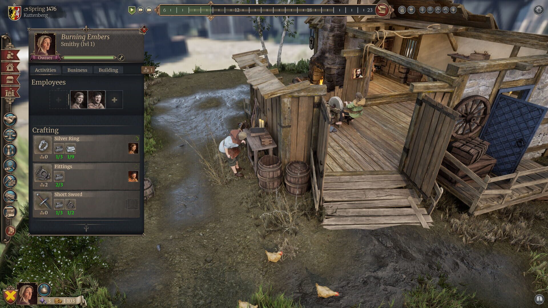 Screenshot for The Guild 1 Remake: Europa 1410