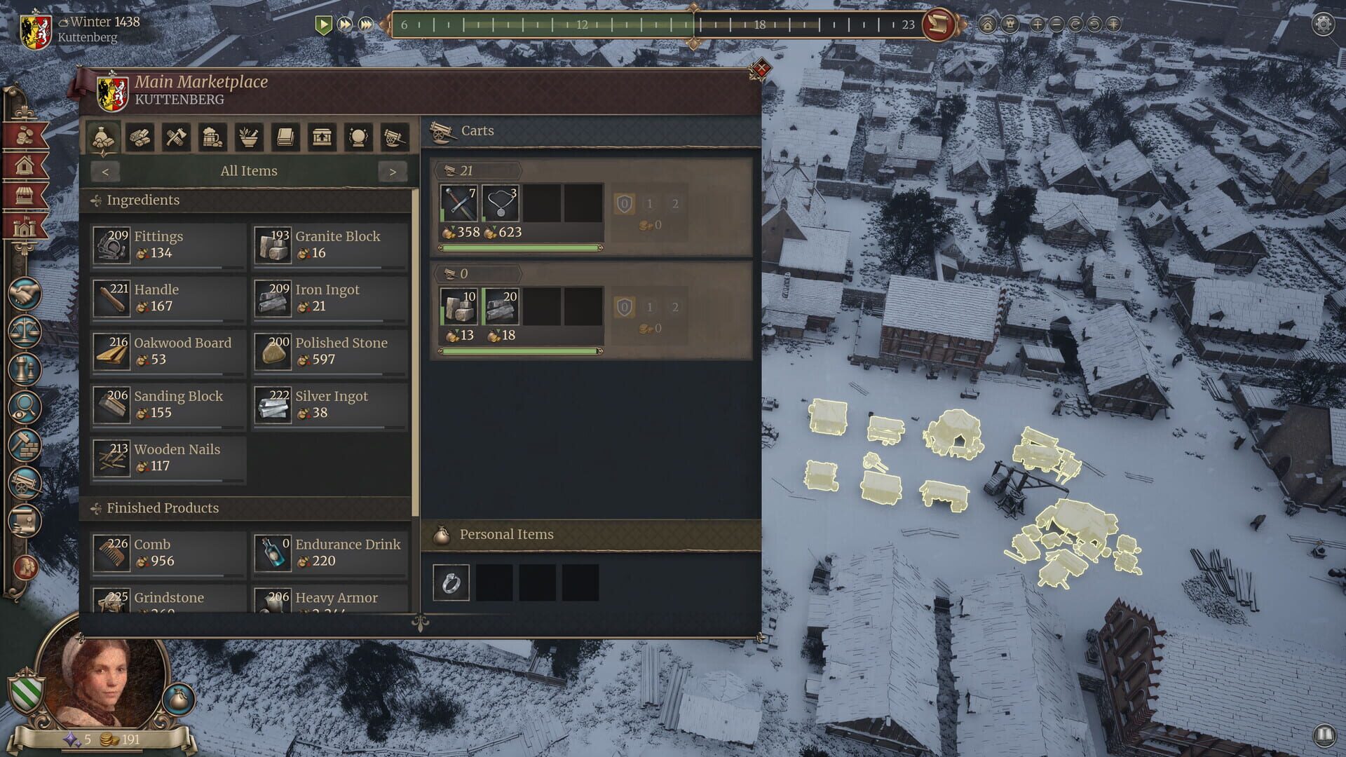 Screenshot for The Guild 1 Remake: Europa 1410