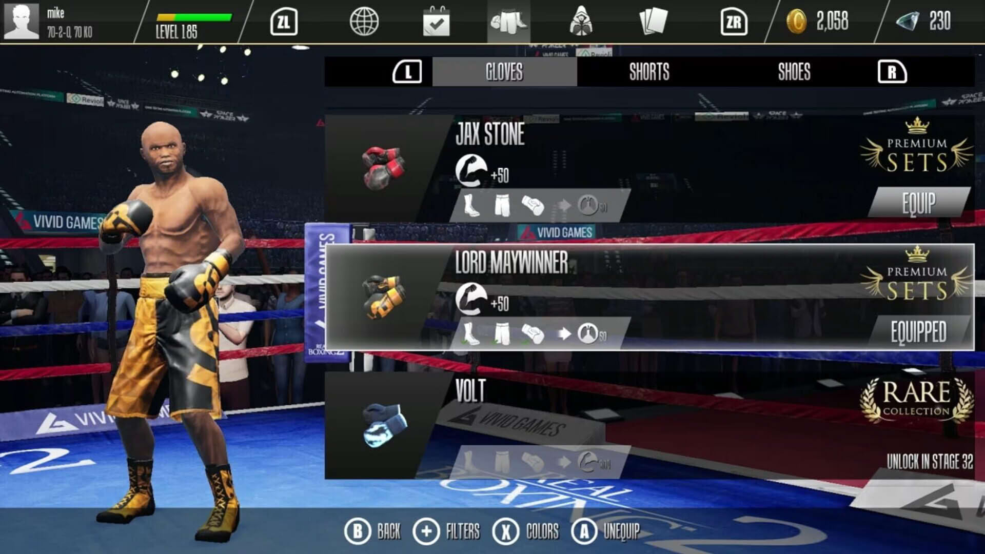 Screenshot for Real Boxing 2: Remastered - Lord Maywinner DLC