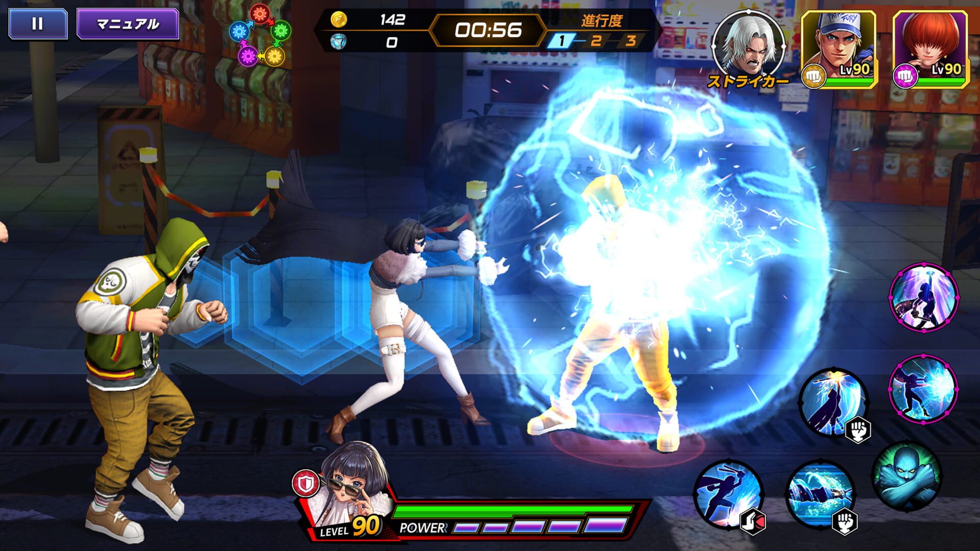 Screenshot for The King of Fighters AllStar