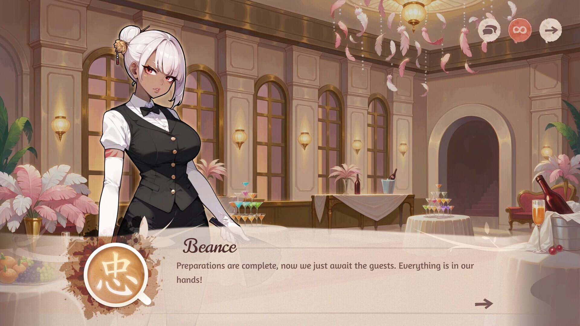 Screenshot for Coffee & Boobs: Grand Gala