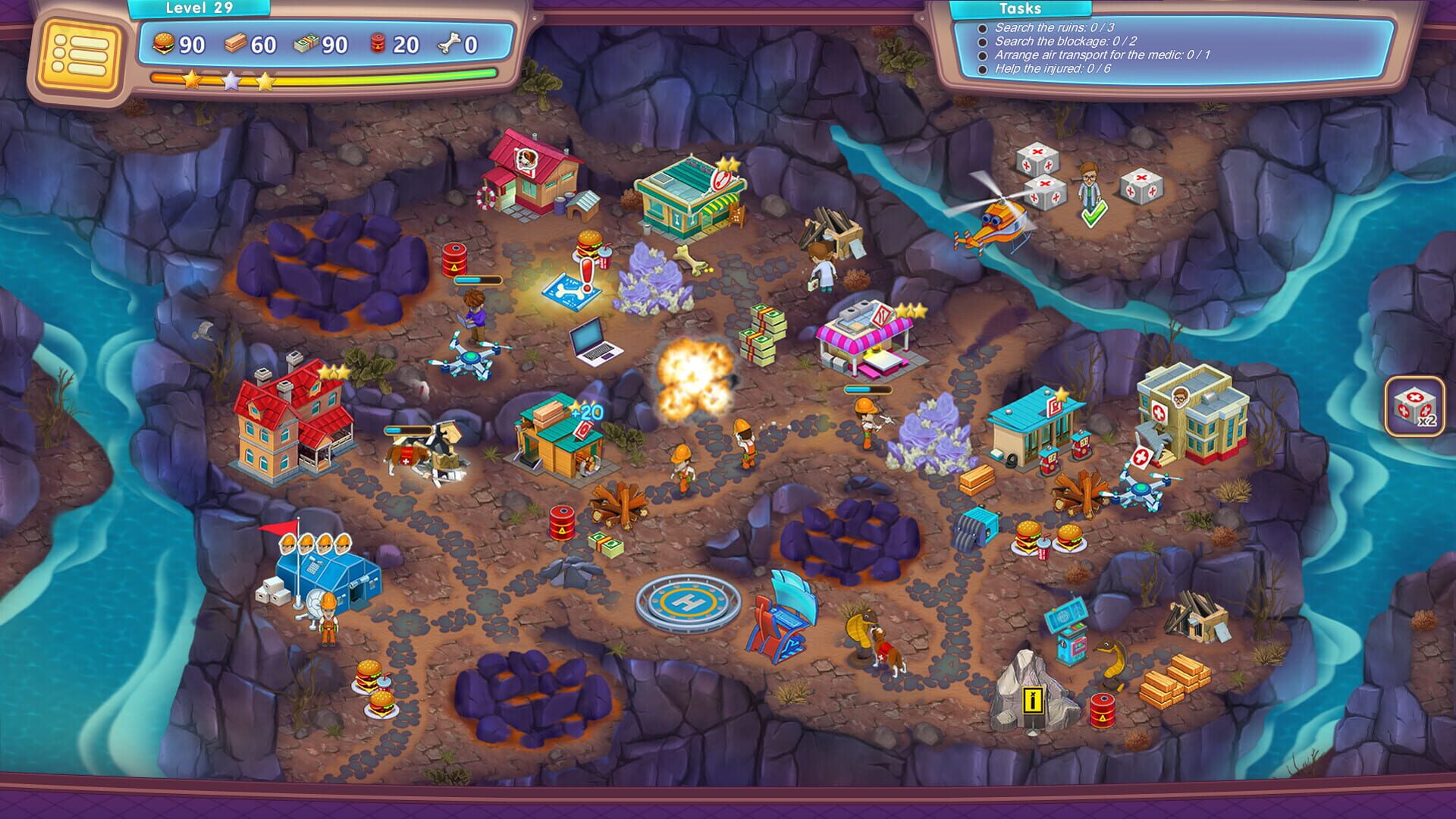 Screenshot for Rescue Team: Lights. Camera. Outer Space