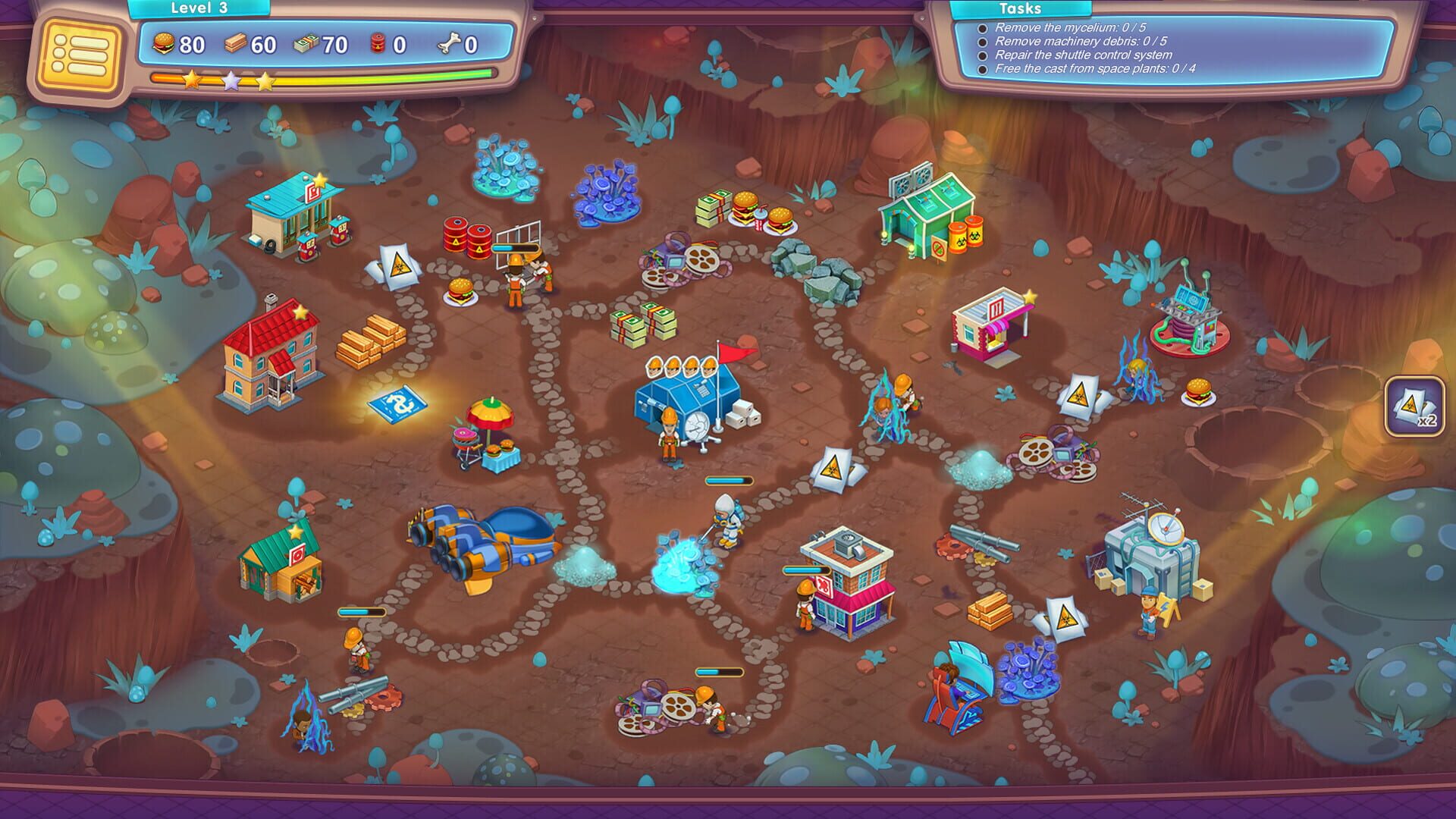 Screenshot for Rescue Team: Lights. Camera. Outer Space