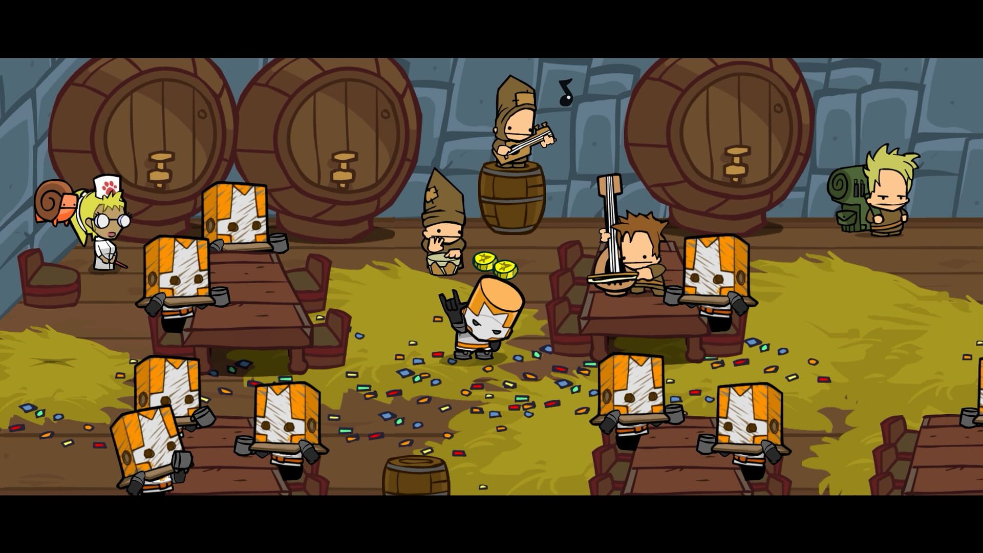 Screenshot for Castle Crashers: Painter Boss Paradise