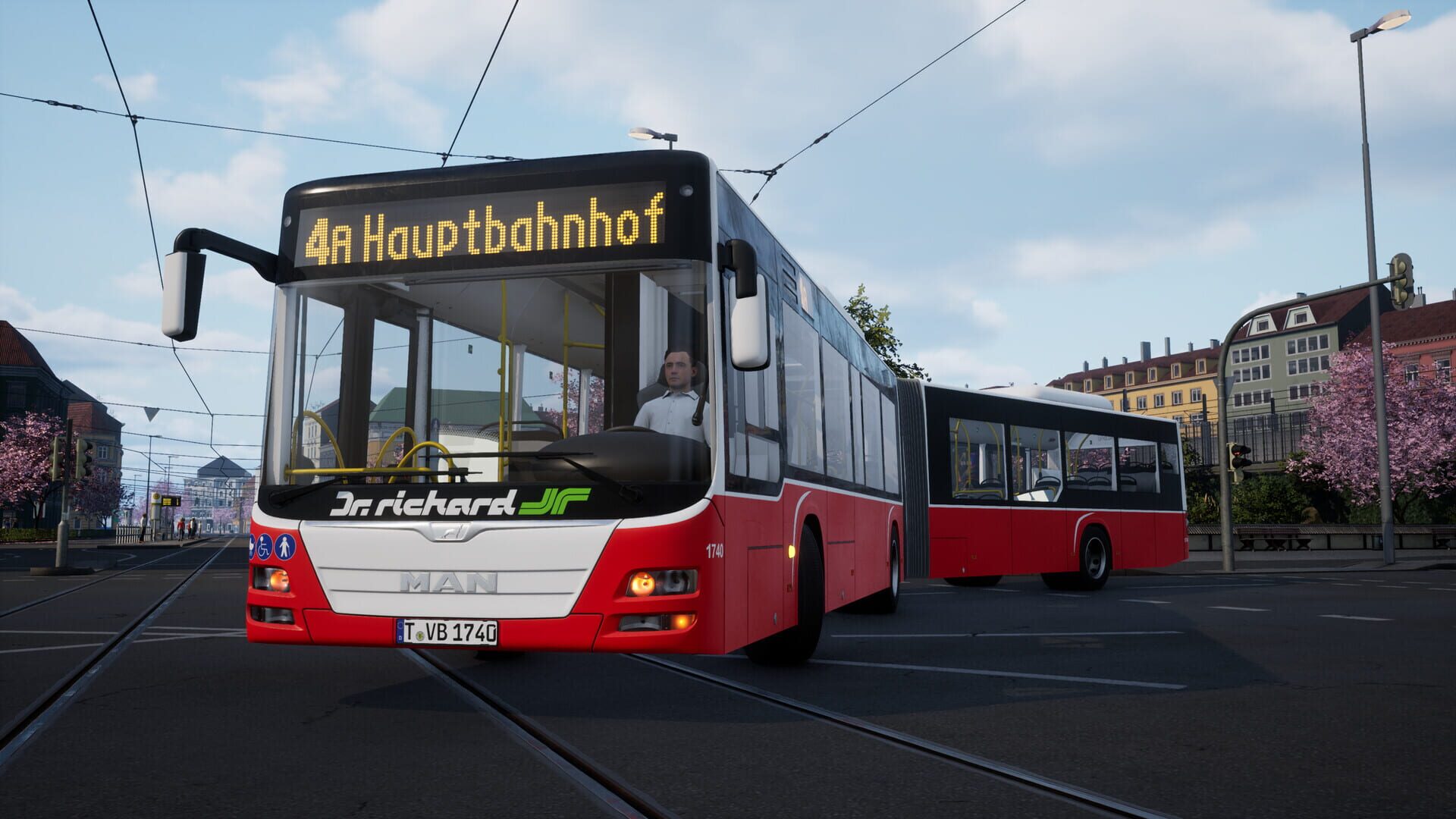 Screenshot for City Transport Simulator: Bus DLC - MAN Lion's City A23