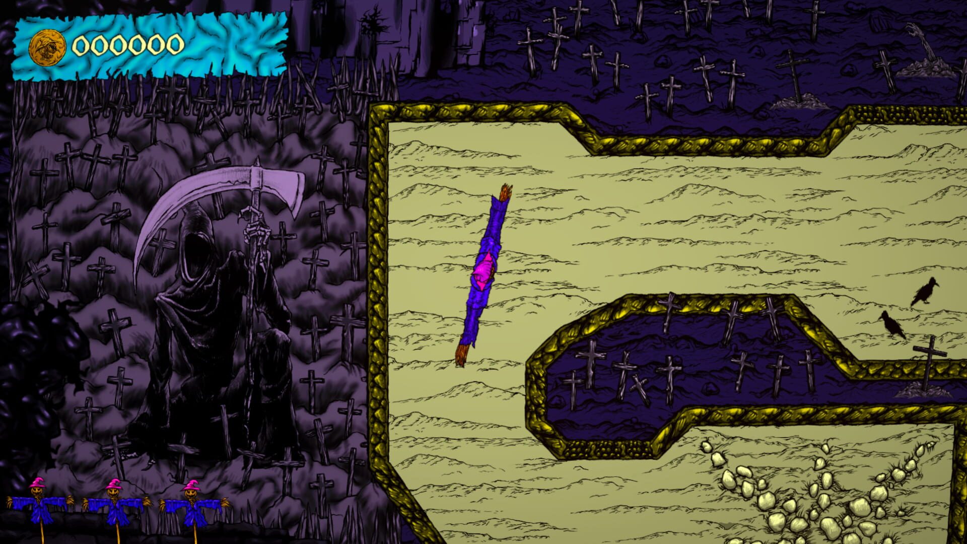 Screenshot for Spinning Scarecrow