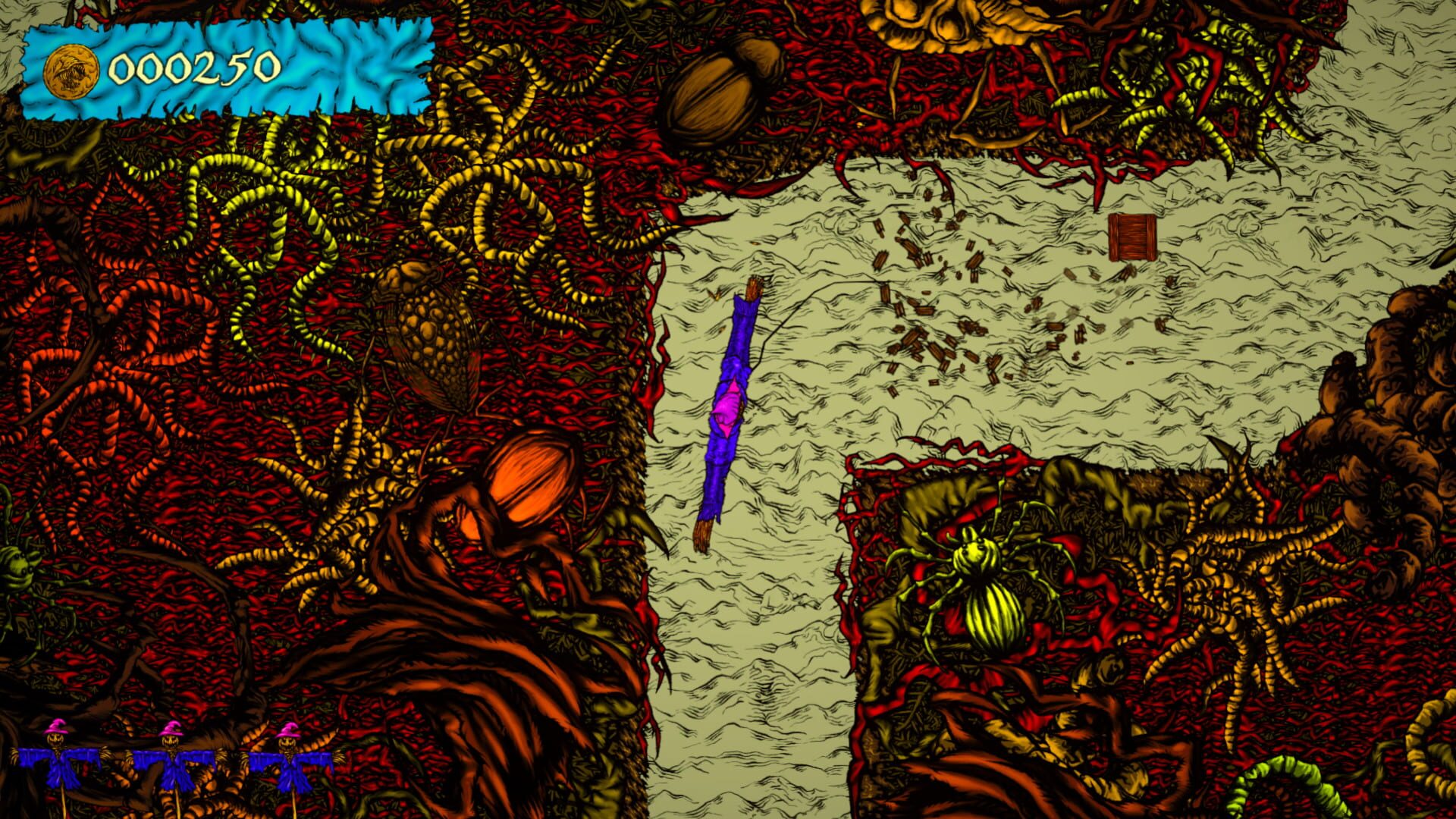 Screenshot for Spinning Scarecrow