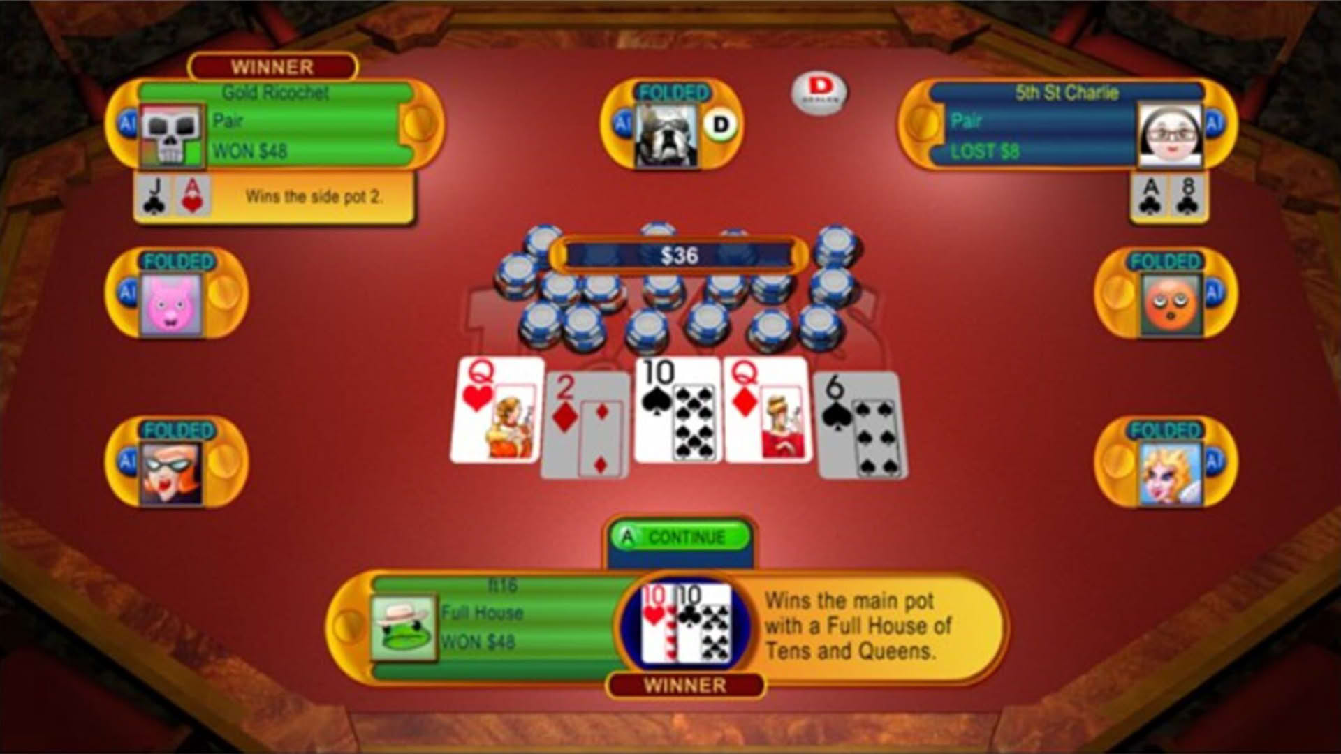 Screenshot for Texas Hold 'em