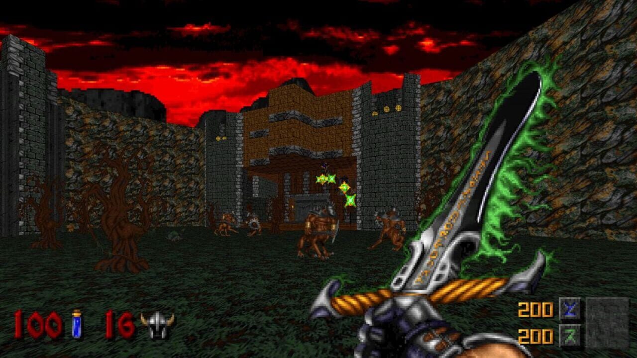 Screenshot for Hexen: Vestiges of Grandeur