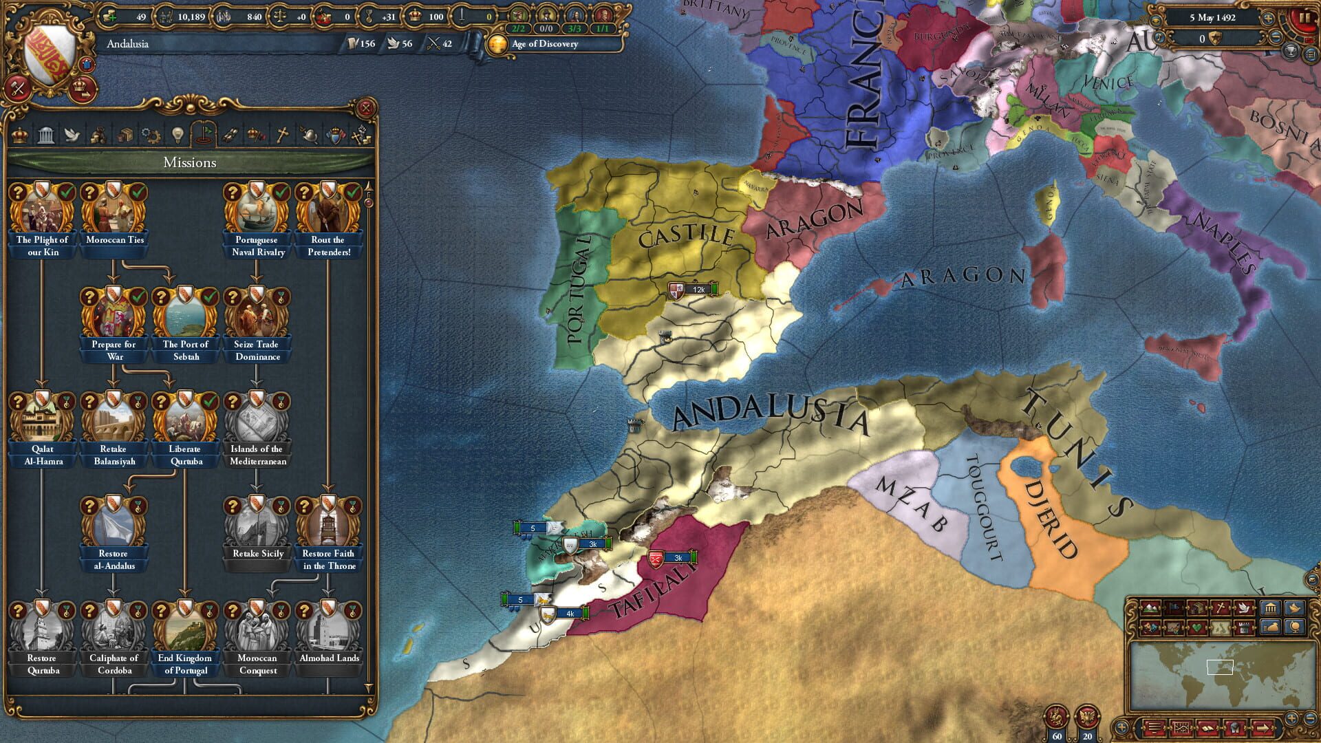 Screenshot for Europa Universalis IV: Golden Century - Immersion Pack
