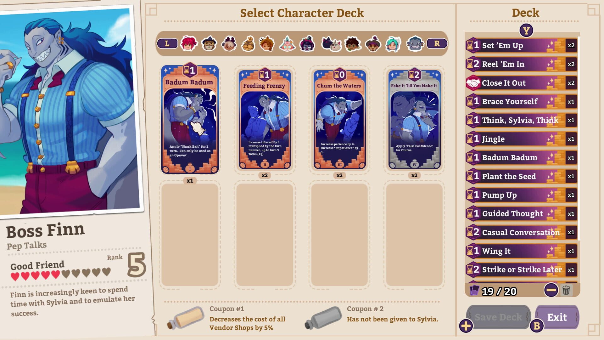 Screenshot for Potionomics: Boss Finn Content Pack