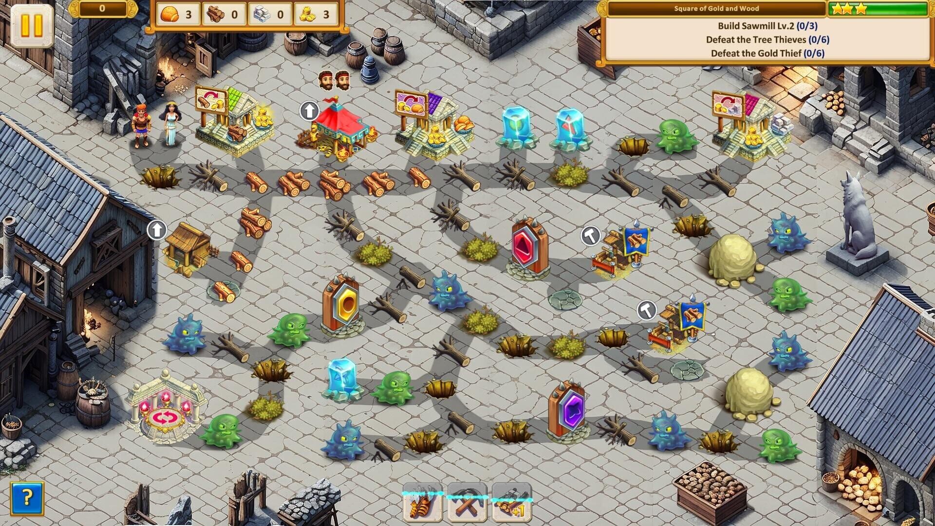 Screenshot for Argonauts Agency: Ares Games