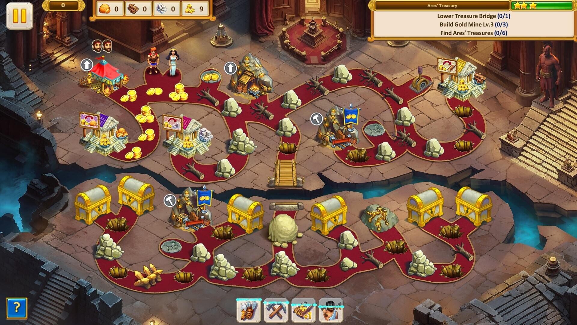 Screenshot for Argonauts Agency: Ares Games
