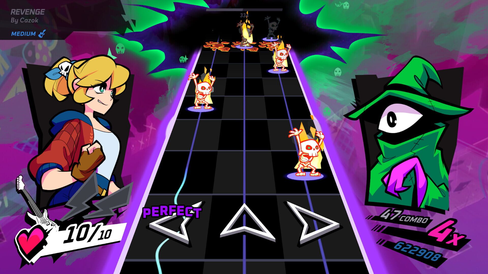 Screenshot for Rift of the NecroDancer: Everhood - "Revenge"
