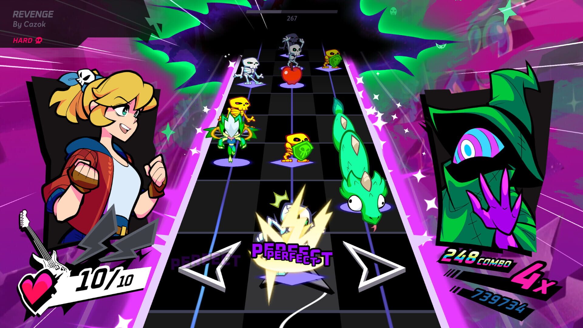 Screenshot for Rift of the NecroDancer: Everhood - "Revenge"