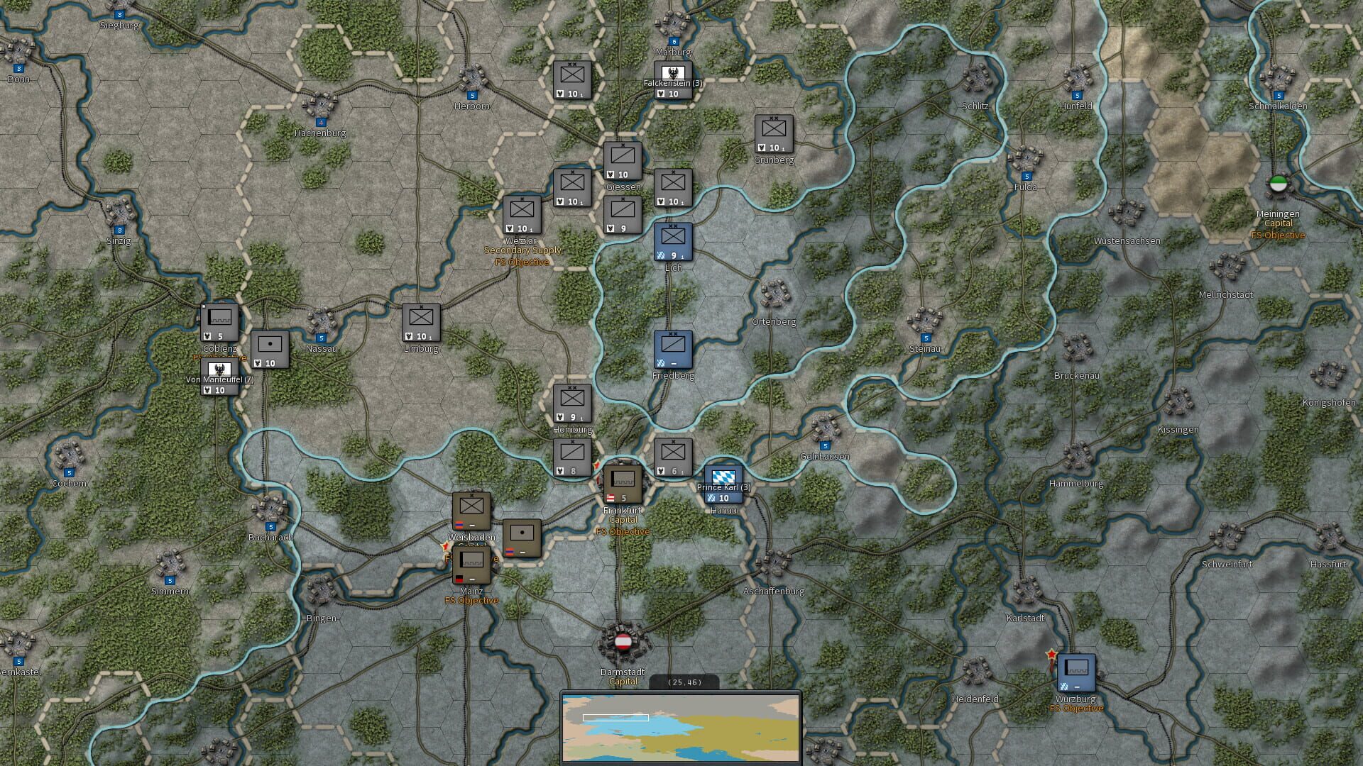 Screenshot for Strategic Command: American Civil War - Concert of Europe