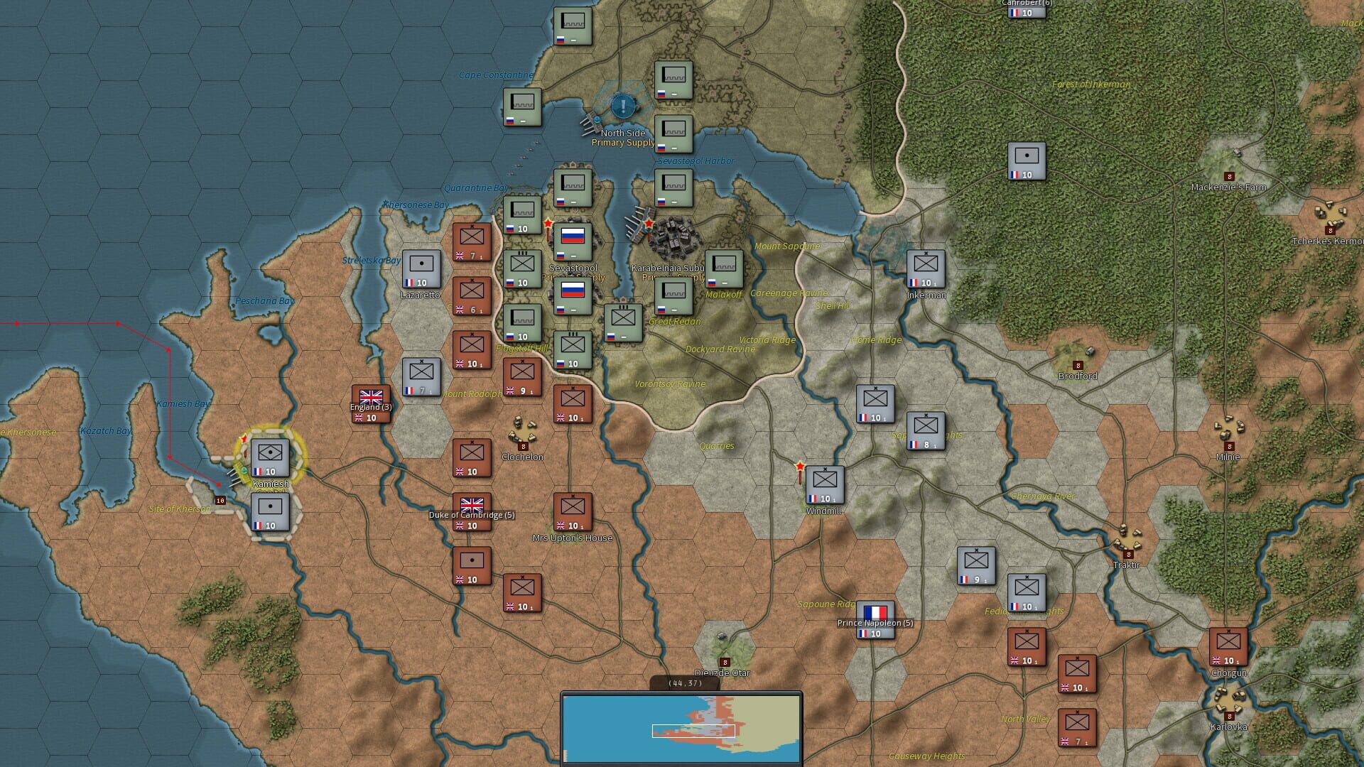 Screenshot for Strategic Command: American Civil War - Concert of Europe