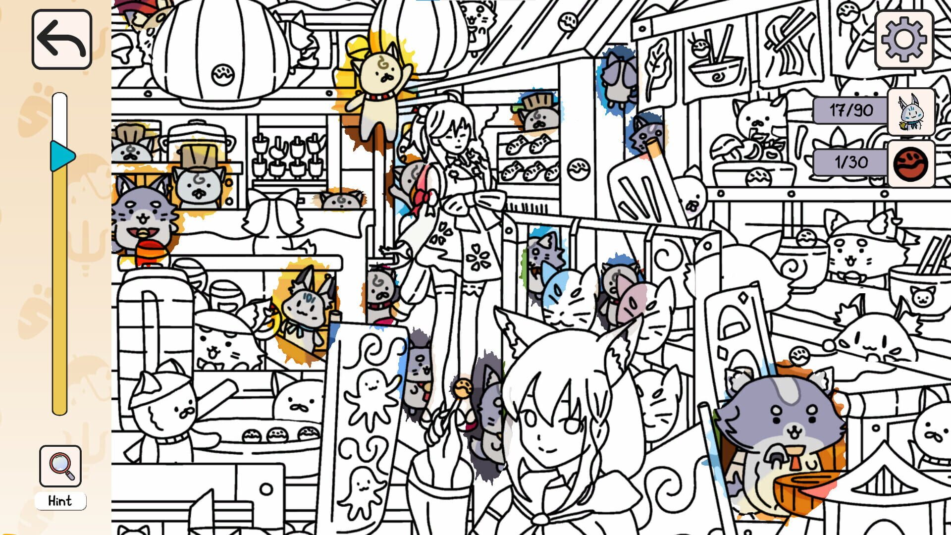 Screenshot for Holo Hidden: My Lovely Fans Can't Be This Hidden