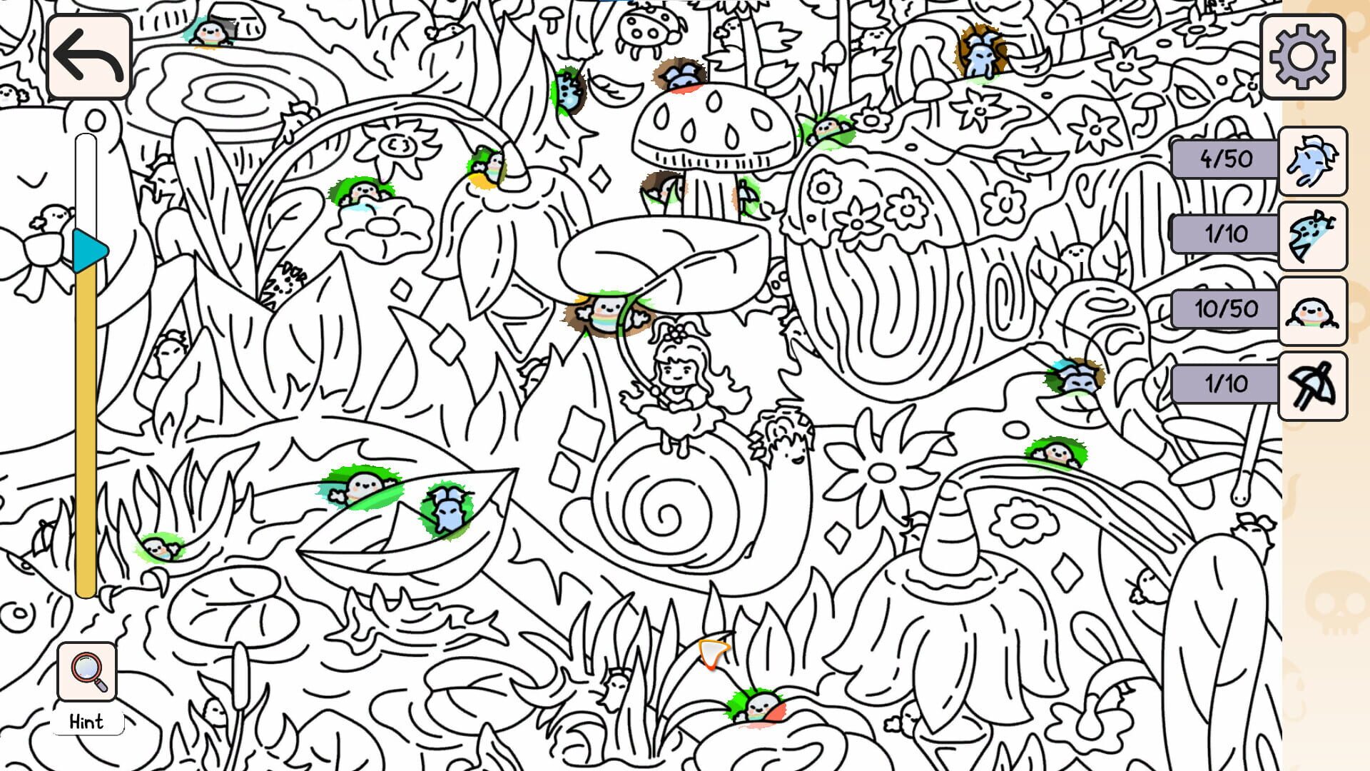 Screenshot for Holo Hidden: My Lovely Fans Can't Be This Hidden