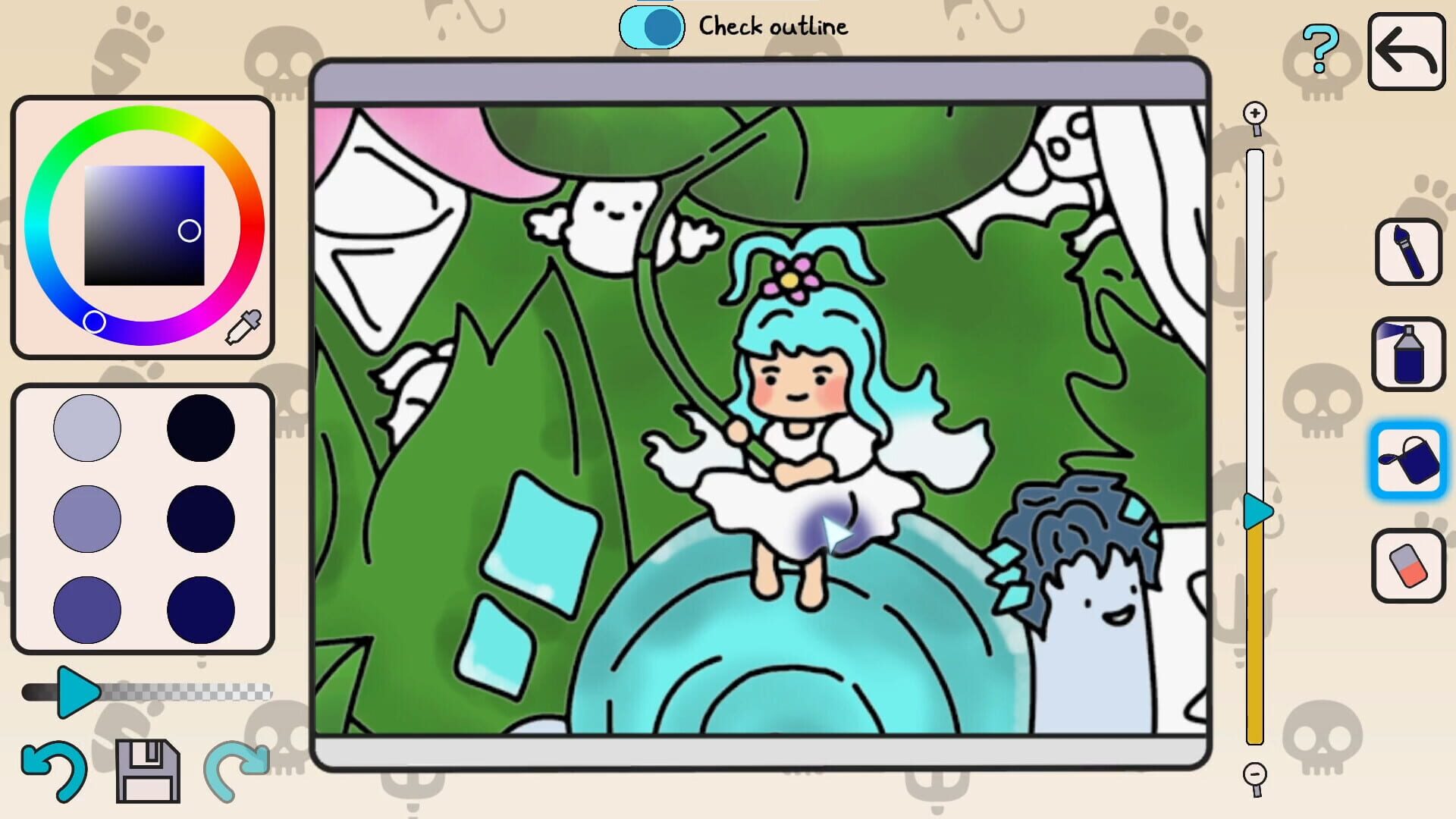 Screenshot for Holo Hidden: My Lovely Fans Can't Be This Hidden