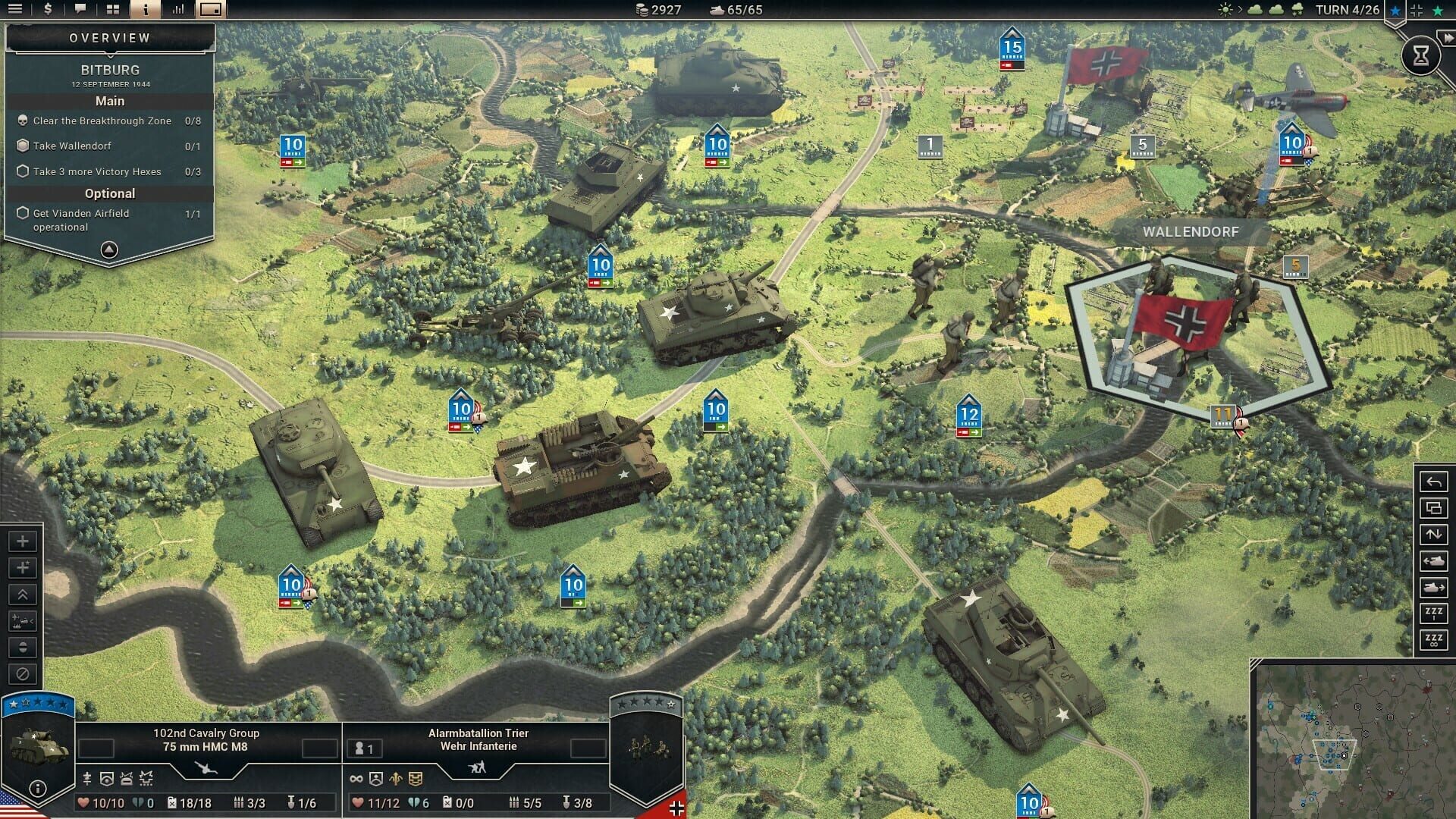 Screenshot for Panzer Corps 2: Frontlines - Westwall