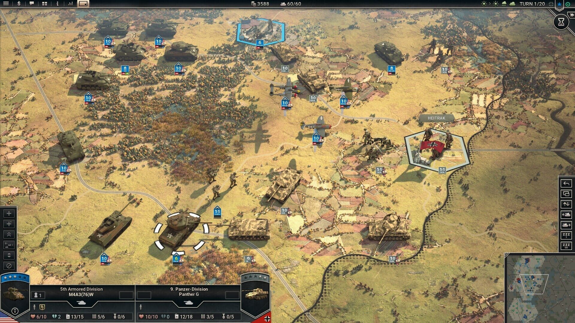 Screenshot for Panzer Corps 2: Frontlines - Westwall