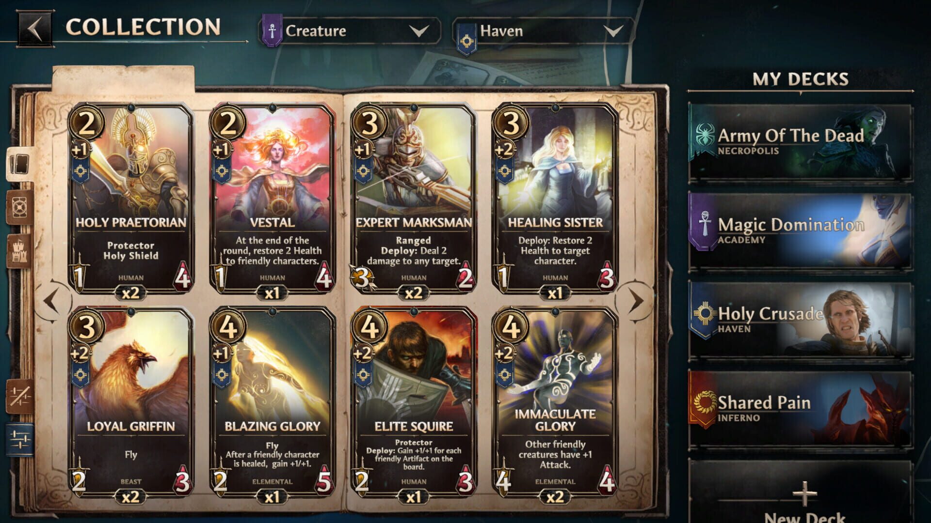 Screenshot for Might & Magic Fates: The Trading Card Game