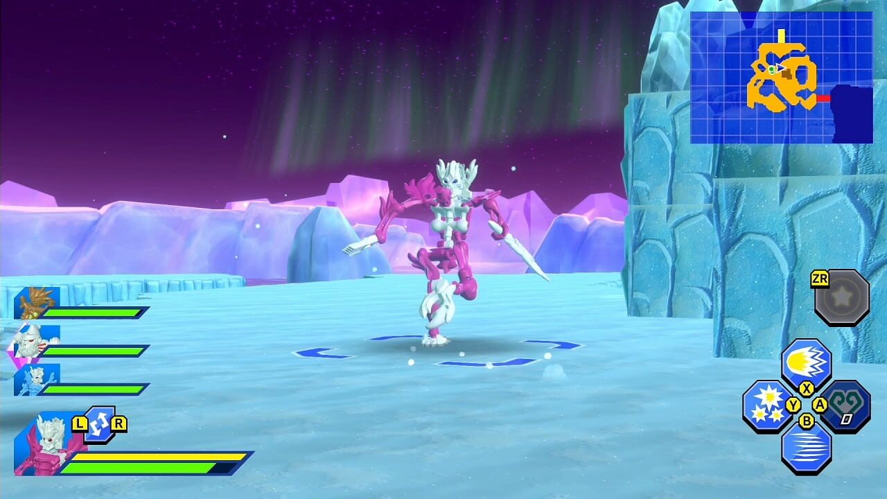 Screenshot for HoneHone Zaurus X: Chou Gattai! Build & Battle