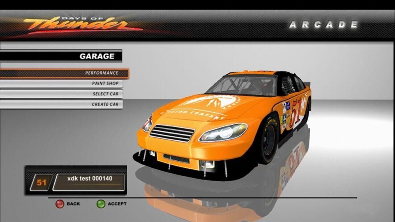 Screenshot for Days of Thunder: Arcade