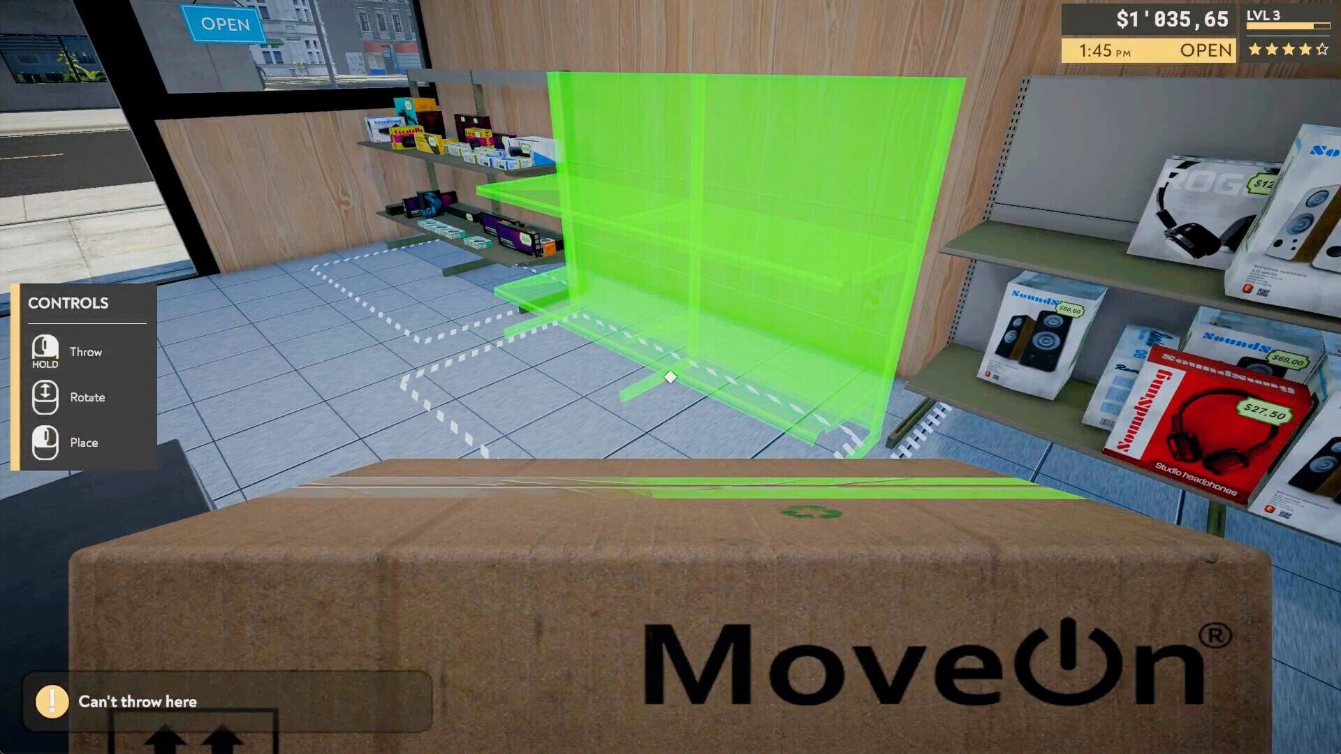 Screenshot for Returns Outlet Simulator