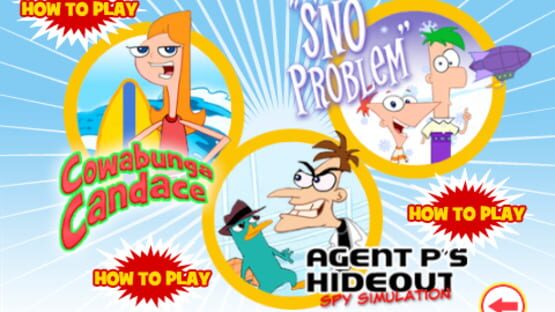 Screenshot for Phineas and Ferb Arcade