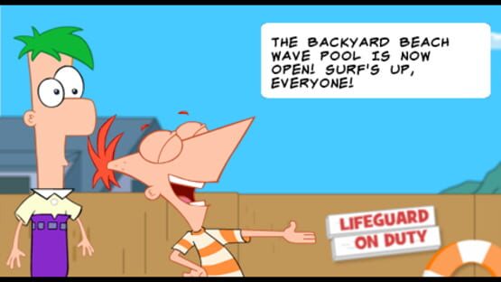 Screenshot for Phineas and Ferb Arcade